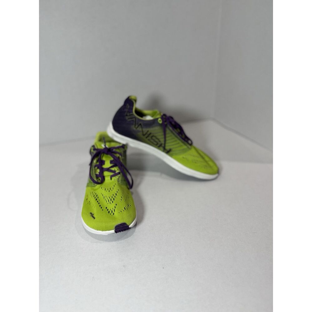 NIB Altra Vanish R Macaw Green / Purple Lace Up Sneaker Shoes Women's 6